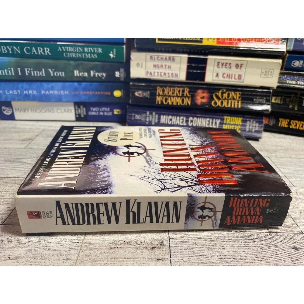 Hunting Down Amanda by Andrew Klavan 2000‎ Thriller Mystery Paperback Book